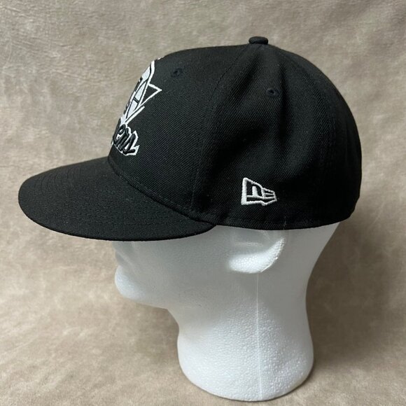 Men's LA Clippers New Era Black 2021 NBA Tip-Off 59FIFTY Fitted Hat - Picture 4 of 8